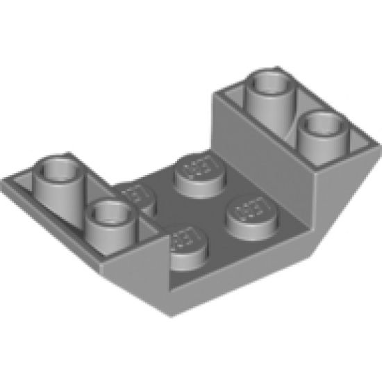 Slope, Inverted 45 4 x 2 Double with 2 x 2 Cutout