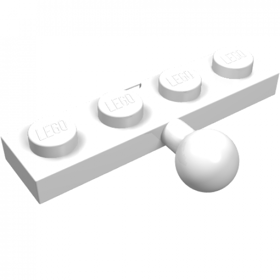 Plate, Modified 1 x 4 with Tow Ball