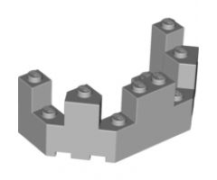 Roof Castle Turret Top 4 x 8 x 2 1/3