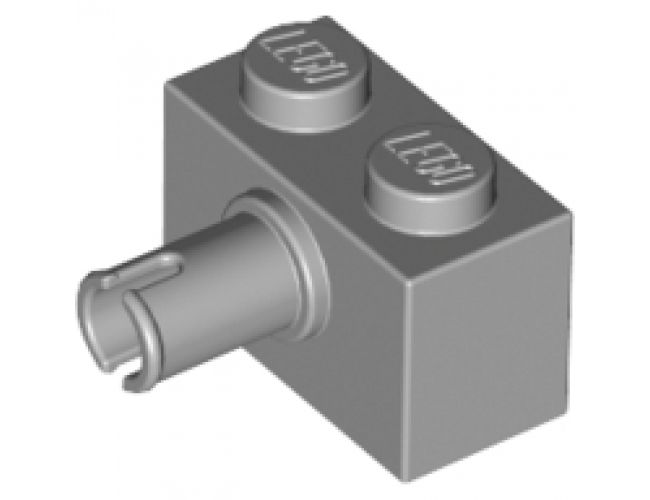Brick, Modified 1 x 2 with Pin
