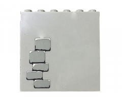 Panel 1 x 6 x 5 with Bricks Pattern 1 (Sticker) - Set 71040
