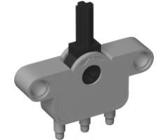 Pneumatic Switch with Pin Holes and Axle Hole