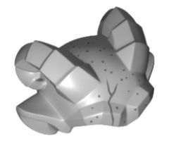 Minifigure, Headgear Gargoyle Horns and Ears with Speckled Stone Pattern