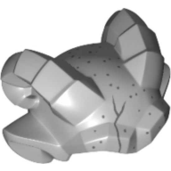 Minifigure, Headgear Gargoyle Horns and Ears with Speckled Stone Pattern