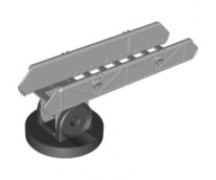 Duplo Ladder Telescoping Lower Section on Black Turntable