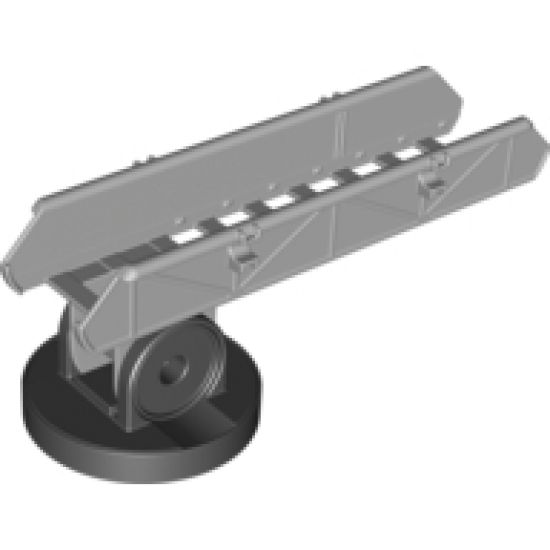 Duplo Ladder Telescoping Lower Section on Black Turntable
