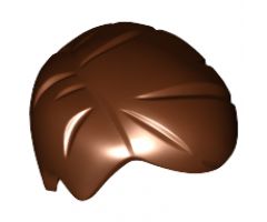 Minifigure, Hair Short Combed Sideways Part Right