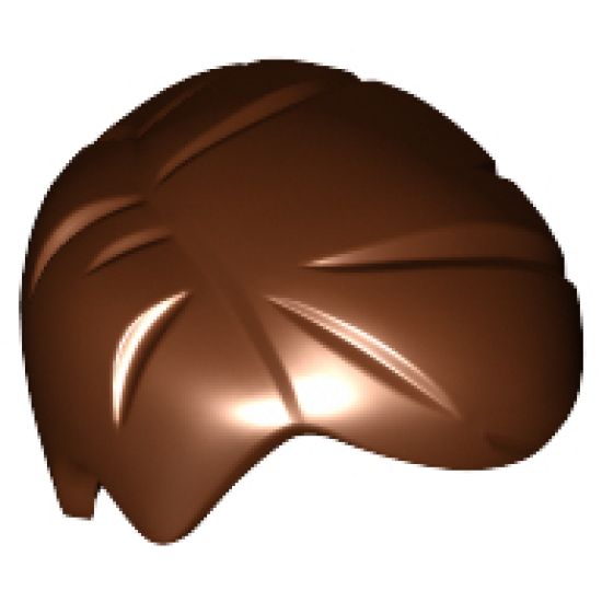Minifigure, Hair Short Combed Sideways Part Right