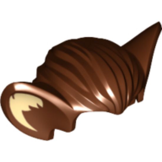 Minifigure, Hair Bat Ears and Tan Inner Ear Pattern