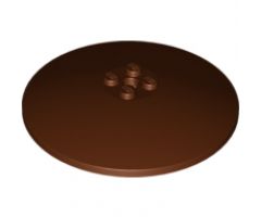 Dish 8 x 8 Inverted (Radar) - Solid Studs