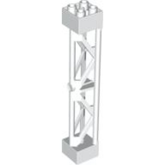 Support 2 x 2 x 10 Girder Triangular Vertical - Type 3 - 3 Posts, 2 Sections