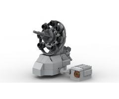 Hoth DF.9 Turret Rebel Alliance Minifig Scale