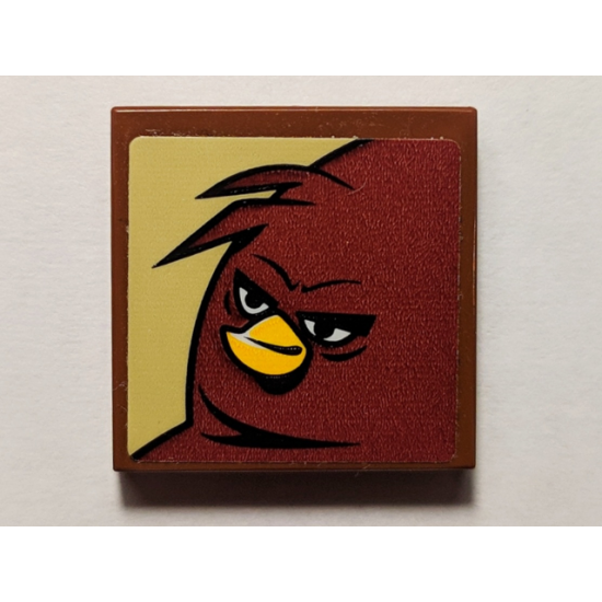 Tile 2 x 2 with Angry Birds Terence Pattern (Sticker) - Set 75823