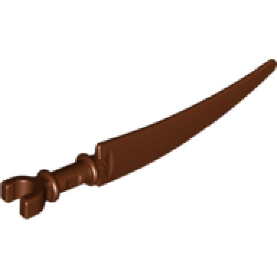 Minifigure, Weapon Sword, Scythe Blade with Clip Pommel