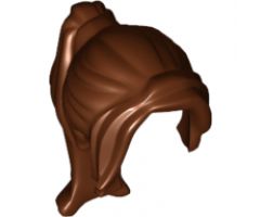 Minifigure, Hair Female Ponytail Long with Side Bangs