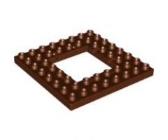 Duplo, Plate 8 x 8 with Trap Door Opening