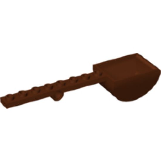 Plate, Modified 1 x 8 with Pin Hole and Bucket (Catapult)