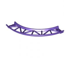 Train, Track Roller Coaster Curve, 90 degrees