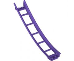 Train, Track Roller Coaster Ramp Large Lower Part, 6 Bricks Elevation