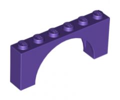 Arch 1 x 6 x 2 - Medium Thick Top without Reinforced Underside