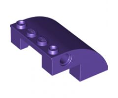 Slope, Curved 4 x 4 x 2 with Holes