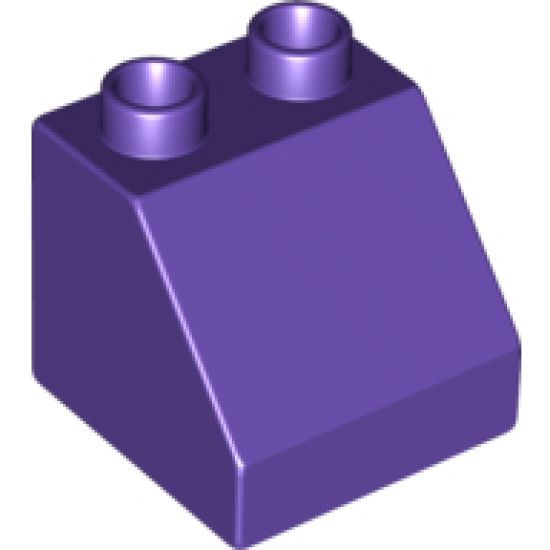 Duplo, Brick 2 x 2 x 1 1/2 Slope 45