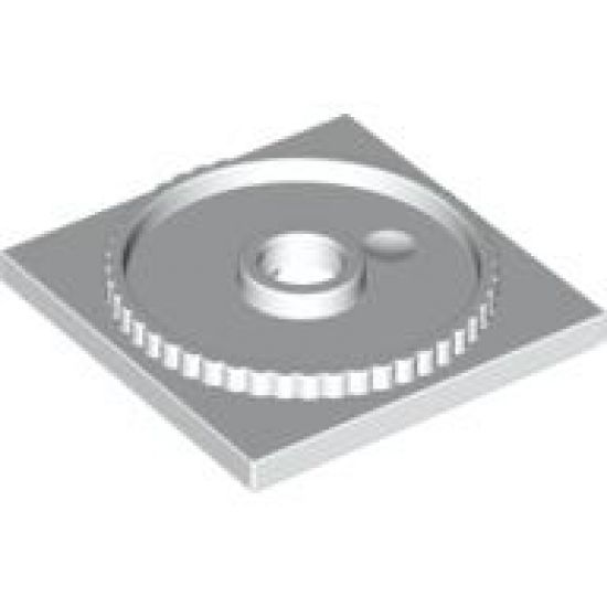 Turntable 4 x 4 Square Base, Locking