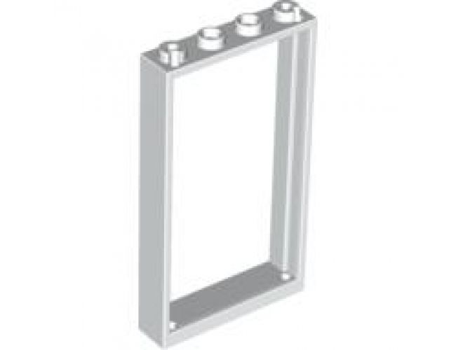 Door, Frame 1 x 4 x 6 with Two Holes on Top and Bottom