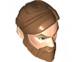 Large Figure Part Head Modified SW Obi-Wan Kenobi Pattern