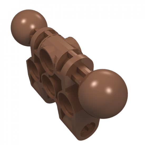 Bionicle Vahki Torso Lower Section with 2 Ball Joint and 4 Pin Holes