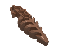 Bionicle Foot Visorak with 3 Pin Holes