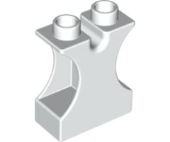 Duplo, Brick 1 x 2 x 2 with Side Cutouts and Channel in Top