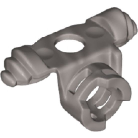 Minifigure, Body Wear Armor Shoulder Pads with Scabbard for Two Katanas