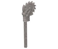 Bionicle Weapon Long Axle Circular Saw Staff with Pin Hole