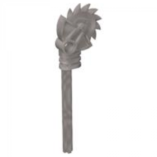 Bionicle Weapon Long Axle Circular Saw Staff with Pin Hole