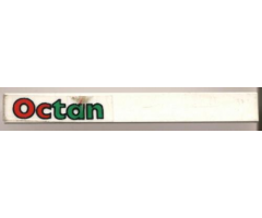 Tile 1 x 8 with Octan on Left Side Pattern (Sticker) - Set 6515