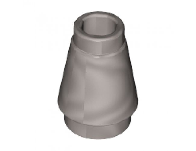 Cone 1 x 1 with Top Groove