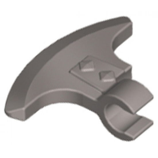 Minifigure, Weapon Axe Head, Clip-on