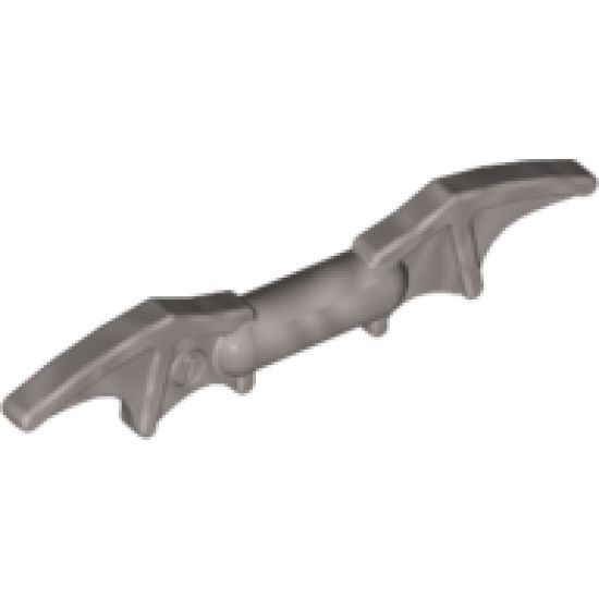 Minifigure, Weapon Batman Bat-a-Rang (2 Bat Wings with Bar in Middle)