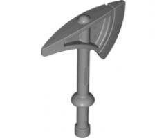 Duplo, Figure Wear & Utensil Axe / Tomahawk with Tapered Round Handle Top and Solid Handle Bottom