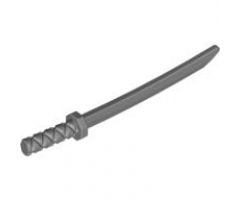 Minifigure, Weapon Sword, Shamshir/Katana (Octagonal Guard)