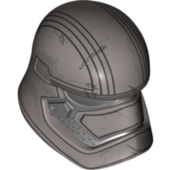 Large Figure Part Head Modified SW Captain Phasma Pattern