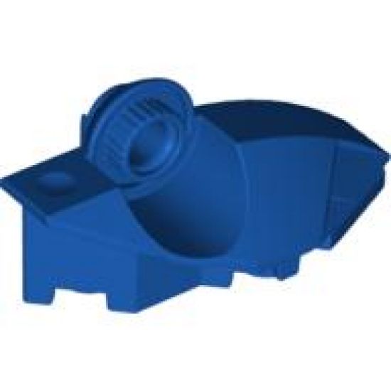Large Figure Part Foot with Rotation Ball Joint Half (Vertical Side)