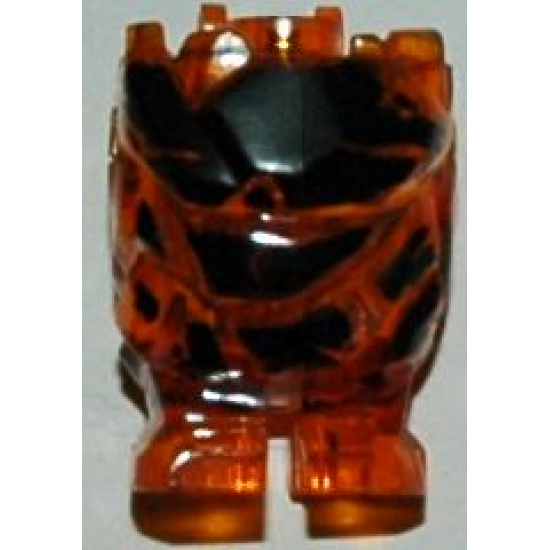 Body Rock Monster with Black Pattern