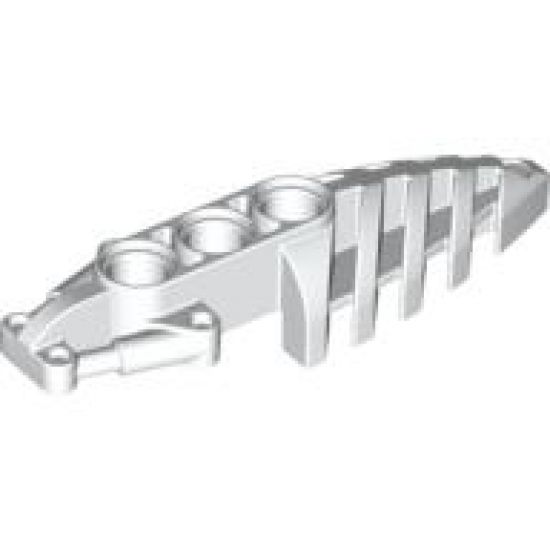 Bionicle Foot Visorak with 3 Pin Holes