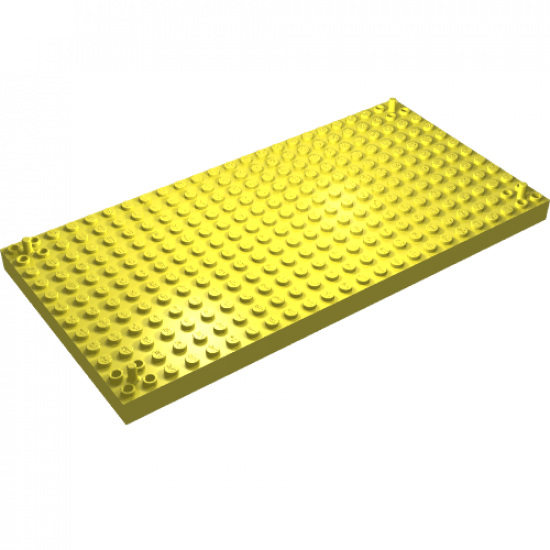 Brick, Modified 12 x 24 with Peg at each Corner