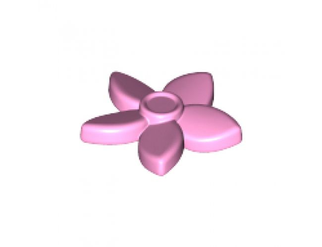 Friends Accessories Hair Decoration, Flower with Pointed Petals and Pin