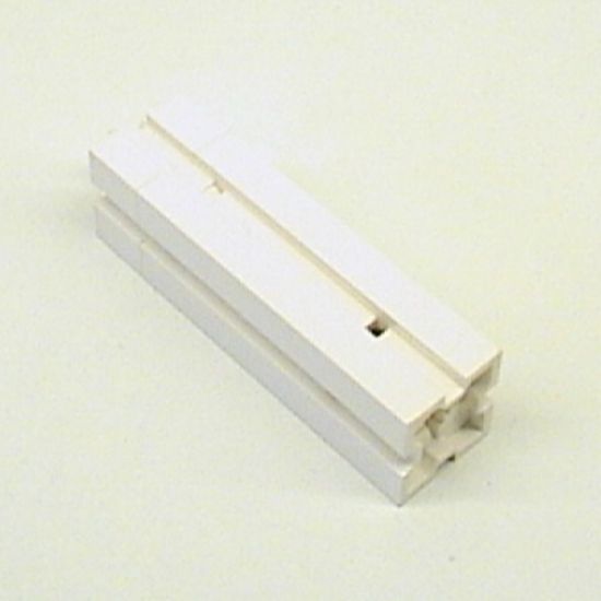 Support 2 x 2 x 6 with Grooves and Top Peg, Smooth on All Sides