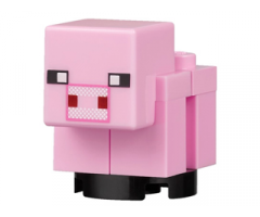 Minecraft Pig, Baby - Brick Built