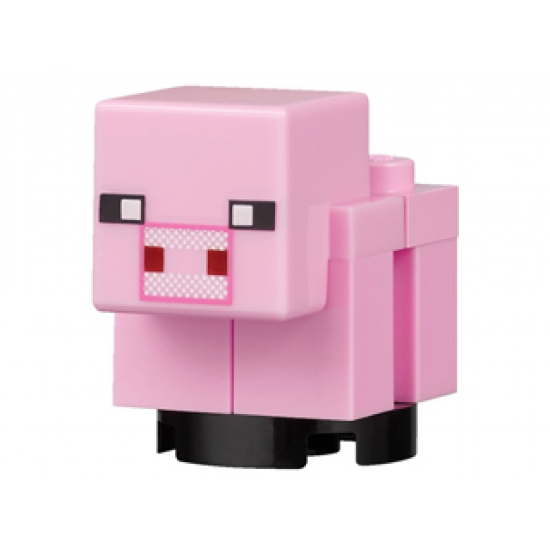 Minecraft Pig, Baby - Brick Built